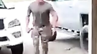 Military Man Comes Home To Surprise Ambush #soldier #beast #couple