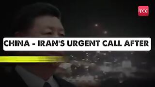 China Jumps In Iran’s Defence After Missile Attack On Israel | Watch