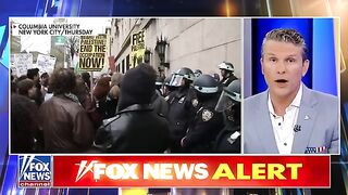 Anti-Israel protesters at Columbia University refuse to talk to Fox News