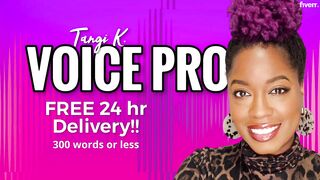 I will record american woman voice over with warm authority