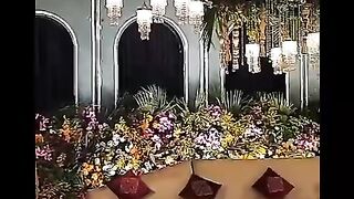 Decorations of Pakistani marriage hall