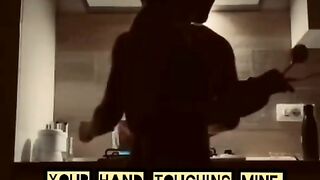Your hand touching - cute couples