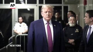 Trump speaks after Day 4 of hush money trial, opening statements set for Monday.