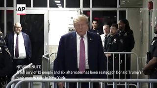 Jury selected in Trump hush money trial _ AP Top Stories.