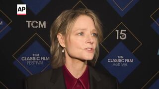 Jodie Foster says she's 'happier than I've ever been' after turning 60.