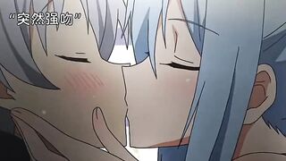 What's the experience of having a cuddly girlfriend, the last scene is too sweet # anime clips # anime recommendations
