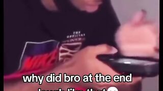 Why did bro laugh like SpongeBob