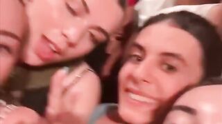 Crowd joins this girl’s video to her mom  credit to @rosemrde