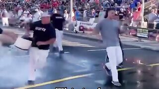 This is the "Extreme firemen competition"
