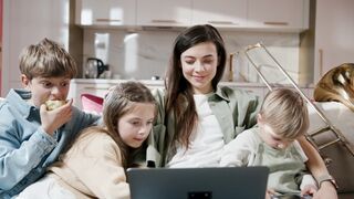 "Mom's Magic Moments with the Kids"