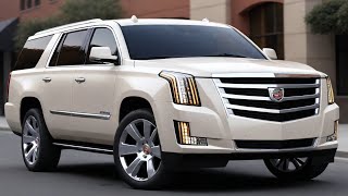All New 2025 Cadillac Escalade interior and exterior design