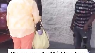 Bro makes sweet deal to save kid from Karen