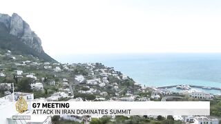 G7 meeting_ Attack in Iran dominates summit.