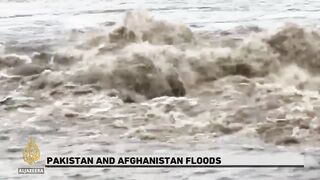 Pakistan and Afghanistan floods_ More than one hundred people killed.