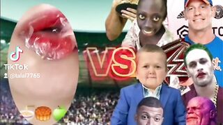 #CapCut ASMR WATER vs Random Characters (Hasbulla, Tenge Tenge, John Cena, Mbappe, Steve, Neymar Joker