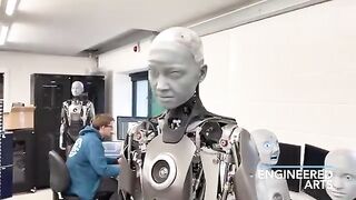 Ameca Humanoid Robot AI Platform