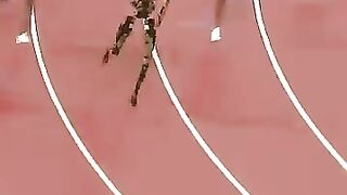 Robot Sets Record in 200m at Olympics?? Incredible Wonder Studio Ai