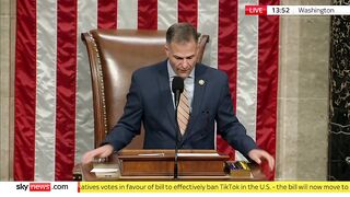 BREAKING: Crucial $60.8bn Ukraine aid package approved by US House of Representatives