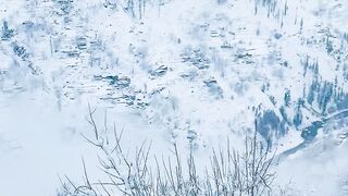 Live snowfall in kaghan valley