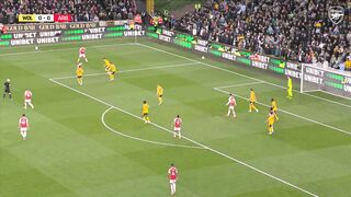 Arsenal beat Wolves with a final score of 0-2, a win for Arsenal