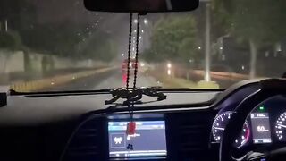 Night Raining status - barish car driving status - Hyundai Elantra Status - Rain ????