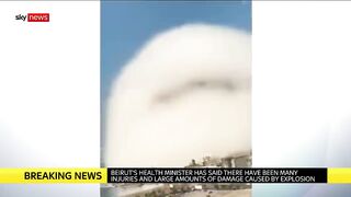 RAW VIDEO: Beirut blast caught on camera