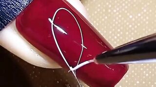 Nail art.