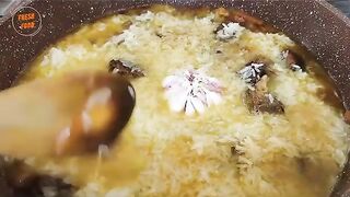 Uzbek Rice Pilaf _ How To Make Uzbek Plov.
