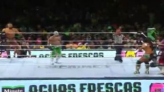 santos escobar & dominik mysterio vs andrade & rey mysterio   full match wwe WrestleMania 2024