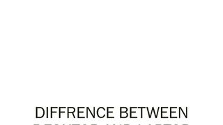 Difference between Desktop and Laptop