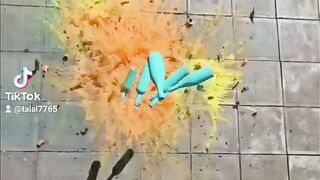 ????Crushing Crunchy & Soft Things ! Breaking Glass Bottles