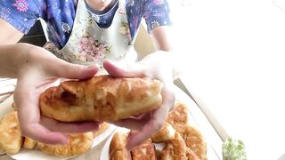 Лучшее тесто для жареных пирожков. Пирожки-объедение.