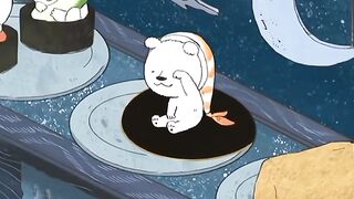 Cute Rice Bear Sushi