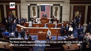 US House passes billions in aid for Ukraine and Israel _ Top Stories.