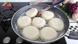 3 tane Muz ve 10 DAKİKADA tavada, inanılmaz derecede KOLAY ve LEZZETLİ❗ Herkes HAYRAN KALACAK ????
