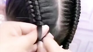 Tutorial long hair style