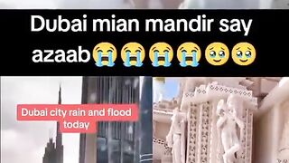 Dubai mian Mandir sey azaab video 2024