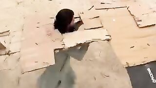 طائرة من الكرطون