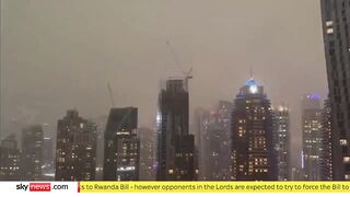 Dubai: Heaviest rain ever recorded in United Arab Emirates causes chaos