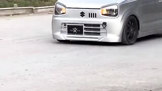 Alto dead to earth modified car