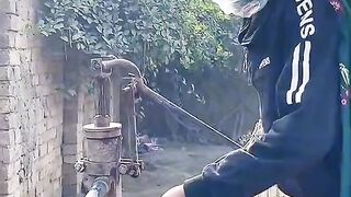 Girls in winter season see please