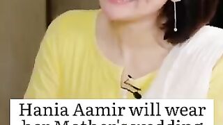 Hania Aamir will wear her mothers wedding gown Hania Aamir Interview Mere Humsafar