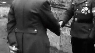 Footage of Adolf Hitler where he is visibly shaking. Some believe it’s Parkinson’s while others say it was Methamphetamine use.