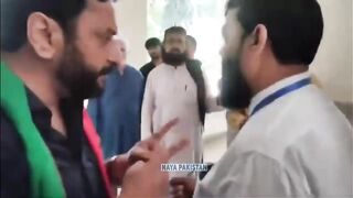 PTI candidate entered the polling station, live rigging was caught