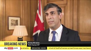 RAF shot down Iranian attack drones, PM confirms