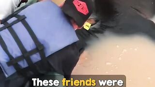 Two Friends Go The Extra Mile To Save A Cow During Flooding