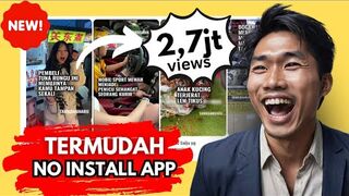 MAKE MONEY ONLINE : Langsung Tiru TRIK !nil REUPLOAD Video CINA di Youtube Shorts, Tiktok, Reels