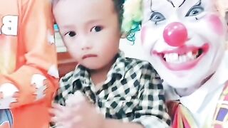 That kid pee on himself