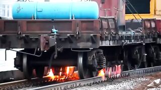Замена железнодорожных путей Extreme Train Современные технологии  (480P).
