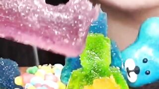 sounds eting strange sugar candy desserts reaxing asmr اصوات اكل الحوي ريلاكس
